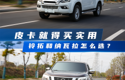 皮卡就得买实用，铃拓和纳瓦拉怎么选？
