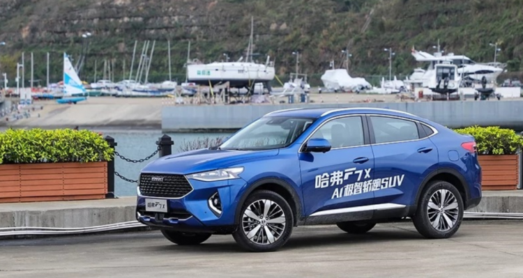 上海车展重磅轿跑SUV之一 哈弗F7x震撼来袭