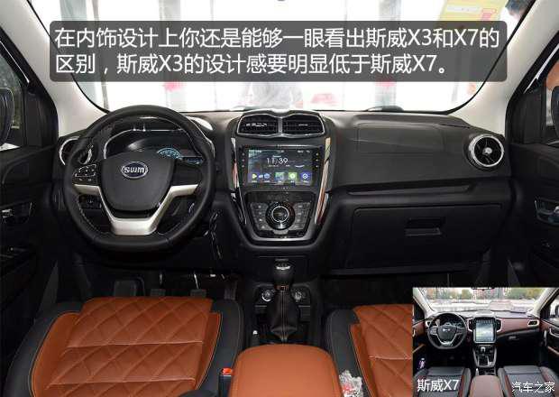 SWM斯威汽车 SWM斯威X3 2017款 1.6L 手动时尚型