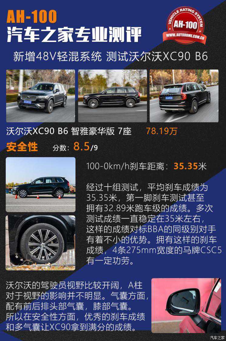 沃尔沃(进口) 沃尔沃XC90 2021款 B6 智雅豪华版 7座