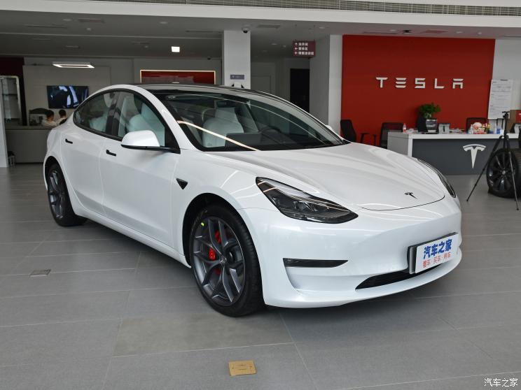 特斯拉中国 Model 3 2022款 Performance高性能全轮驱动版 特斯拉中国 Model 3 2022款 Performance高性能全轮驱动版