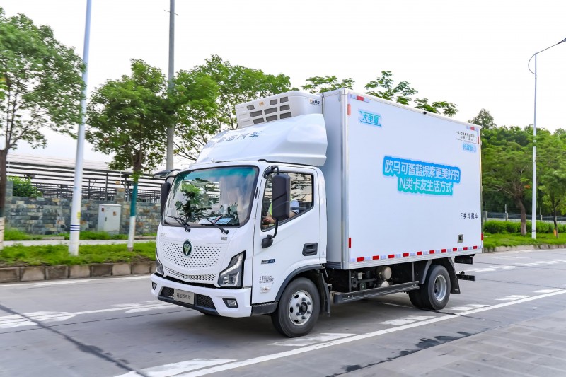 多项“黑科技”率先应用，欧马可智蓝ES1•165领跑冷链运输每一程