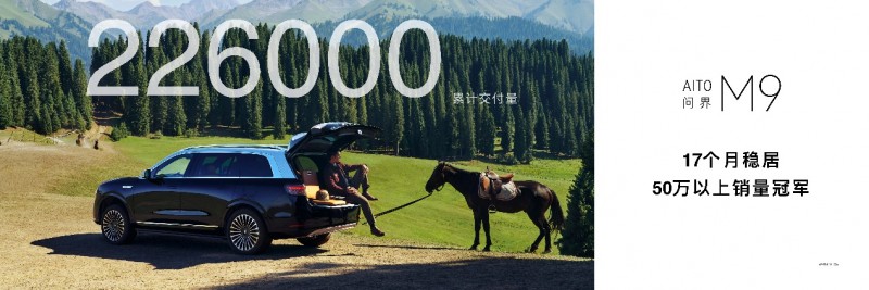 17个月稳居50万级销冠！问界M9智能座舱树交互体验新高度